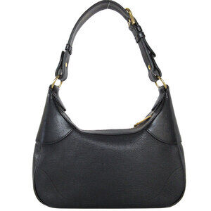 Gucci Shoulder Marmont Bag GG Black Leather